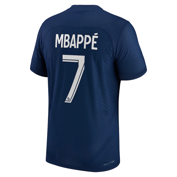 Maillot Paris Saint Germain Mbappé 2022 2023 Bleu